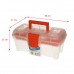 Prosperplast ICECUBE Plastový kufr na nářadí transparentní 300 x 167 x 150 mm N12ICE