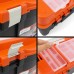 Prosperplast FIREBIRD Plastový kufr na nářadí oranžová, 550 x 267 x 277 mm N22RPAA