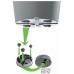 Prosperplast LOFLY Květináč s kolečky 58cm, 54,7l, antracit DLOF600