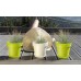 Prosperplast LOFLY Květináč s kolečky 58cm, 54,7l, antracit DLOF600