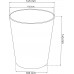 Prosperplast NATURO Květináč s krajkou 14,5 cm, mocca DNAT145