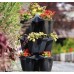 Květináč CROWN 48cm, 16l, bílá DCRO480