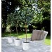 Prosperplast CUBE Květináč 40x35,4cm bílý DCUB400