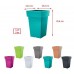 Květináč LOFLY SQUARE 24 cm, 12,9l, fuchsie DLOFQ240