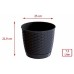Prosperplast RATOLLA ROUND Květináč s miskou 25cm, 7,5l, umbra DRLO250