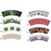 PROSPERPLAST Květináč s potiskem IML 12 cm, motiv M2 DML120