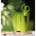 Prosperplast LIMES UNO květináč na bylinky s nůžkami 15cm, 1,9l, beton DLU150