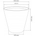 Prosperplast MATUBA Květináč 60x59,1cm antracit DBMA600