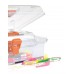 Prosperplast NUF SET Plastový organizér, 245x214x100mm, černé NUFS23L