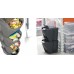 Prosperplast SORTIBOX Sada 4 odpadkových košů 4x25l, antracit IKWB25S4
