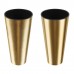 Květináč TUBUS CHROME GOLD 15 cm, 2/3,3l, zlatá DGT150G