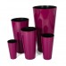 Květináč TUBUS SLIM SHINE 20 cm, 4/8l, fuchsie lesk DTUS200S
