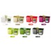 PROSPERPLAST TWINS CUBE dvojkvětináč na bylinky s nůžkami 24,4x11x12cm, 2,5l, zelený DTC245