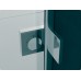 RONAL PURDT2 Pur boční stěna s L-kováním, 300-1000x <2000mm, chrom/mastercarré PURDT2SM21030