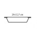 PYREX Zapékací forma hranatá RED 26 x 12,5 cm