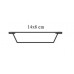 PYREX Zapékací mísa hranatá GREY MINI 14 x 8 cm