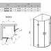 RAVAK SMARTLINE SMSKK4-90 čtvrtkruhový sprchový kout, chrom+transparent 3S277A00Y1