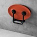 RAVAK OVO-P II-ORANGE/BLACK Sedátko B8F0000058