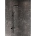 RAVAK 10° FREE BLACK TD F 091.20 Sprchový sloup s termostat. baterií a setem X070160
