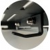RAVAK SLIM C Polička 290 x 206 x 22 mm černá/chrom X07P576