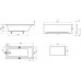 RAVAK 10° Vana 170 x 75 cm CA71000000