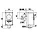 REGULUS Termostat prov. zakryt. s jímkou 0-90°C, čidlo 5,8x100 13620