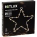 RETLUX RXL 60 20LED STAR WW BAT vánoční hvězda, osvětlení 50001813