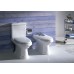 Roca America WC mísa kombi stojící, hluboké splachování, maxiClean 734249700M