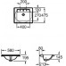 Roca America zápustné umyvadlo 58 x 47,5 cm 7327495000