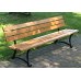 Parková lavice FSC, kov/borovice, lakovaná 243