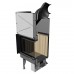 Romotop ANGLE L 2G L 66.44.44.01 designová krbová rohová vložka, levá