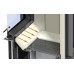 Romotop ANGLE L 2G L 66.44.44.01 designová krbová rohová vložka, levá