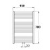 KORADO KORALUX LINEAR Comfort Koupelnový radiátor KLTM 700.450 white RAL 9016