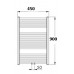 KORADO KORALUX LINEAR Comfort Koupelnový radiátor KLTM 900.450 white RAL 9010