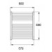 KORADO KORALUX Linear MAX trubkové otopné těleso KLM 700.600 White RAL 9016