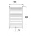 KORADO KORALUX Linear MAX Koupelnový radiátor KLMM 900.450 White RAL 9010