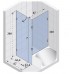 SCANDIC Sprchová zástěna S208 87x87x200cm