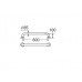 IDEAL Standard madlo 60 cm bílé S6454AC
