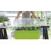 PROSPERPLAST RESPANA Planter Low Přenosný sadbovač 77 cm, šedý kámen ISEB770