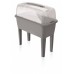 Prosperplast RESPANA PLANTER Set sadbovač s víkem 77 cm, šedý kámen DREP770