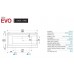Santech Vana EVO 1800 x 800 mm