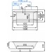 Santech Vana VARIA 1500 x 750 mm
