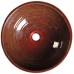 SAPHO ATTILA keramické umyvadlo, průměr 44cm, purpurově červená DK003