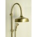 SAPHO VANITY sprchový sloup s připojením vody ze zdi, retro, bronz SET056