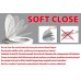 SAPHO CITY WC sedátko Soft Close, duroplast, bílá MSCITY11C