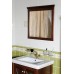 SAPHO CROSS zrcadlo 60x80x3,5cm, mahagon