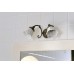 SAPHO BRINDISI svítidlo E14 2x40W, 230V, keramické stínítko, bronz MC052