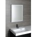 SAPHO LUMINAR zrcadlo v rámu s LED osvětlením 700x700mm, chrom NL558