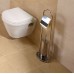 AQUALINE SAMBA stojan s WC štětkou a držákem toaletního papíru, chrom SB131