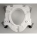 SAPHO SENIOR WC sedátko zvýšené 10cm, s madly, bílá A0072001